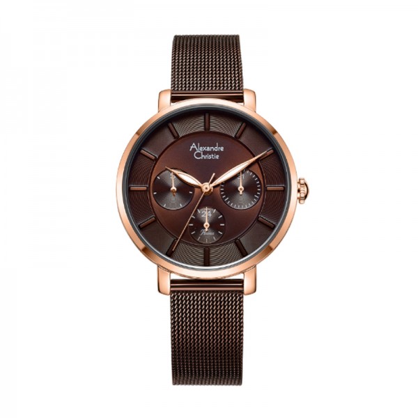 Alexandre Christie AC 2A55 Rosegold Brown BFBROBO